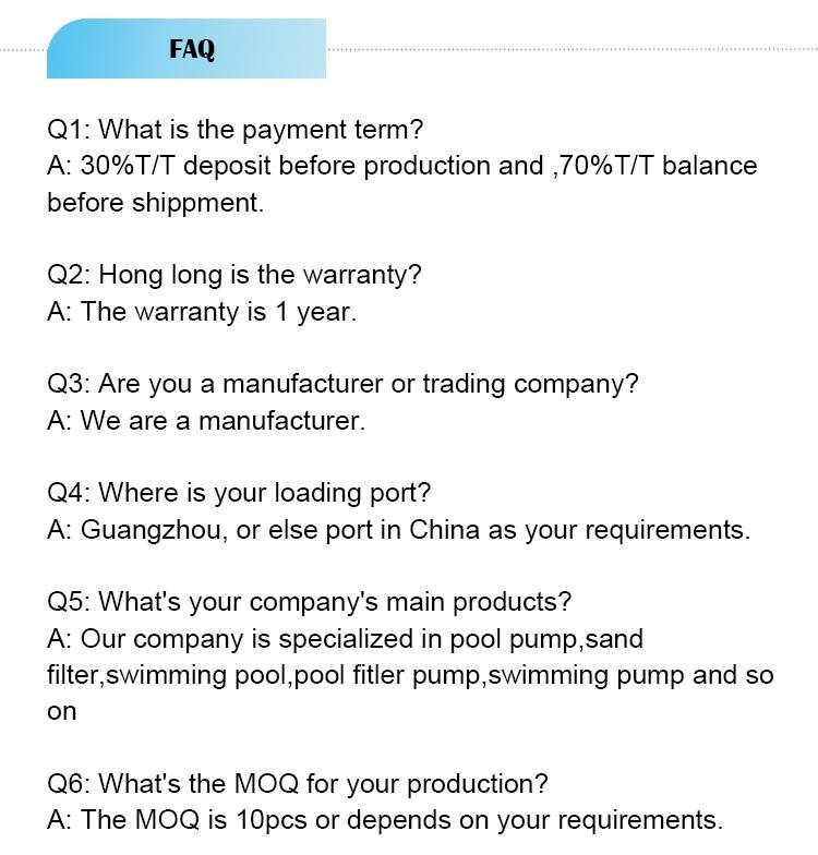 Pressure Sand Filter Filtre à sable sous pression