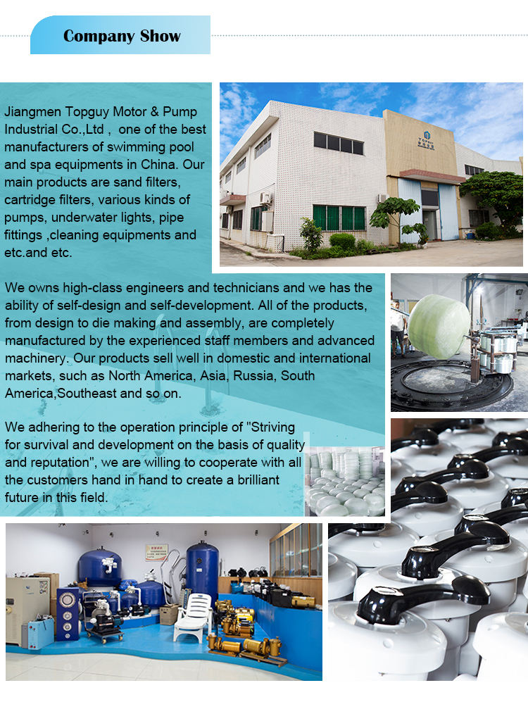 Above Pump Filter Au-dessus du filtre de la pompe