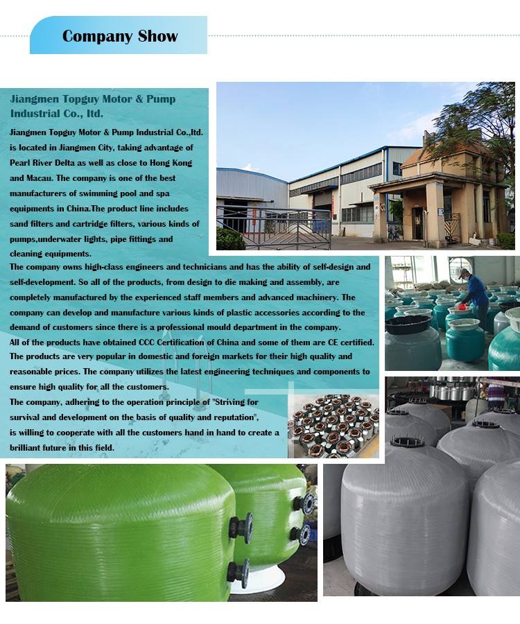 Filtre &agrave; sable de filtration