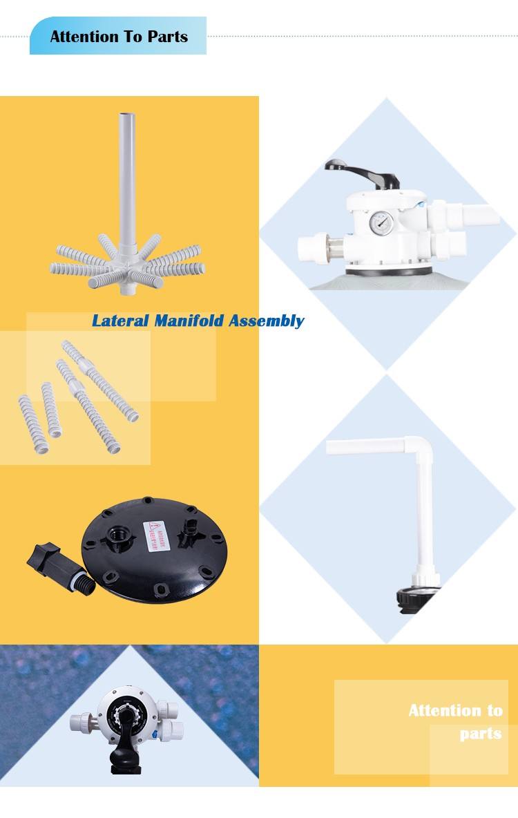 Pompe de filtre du syst&egrave;me 