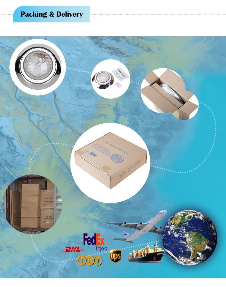 مصباح ليد لحمام السباحة