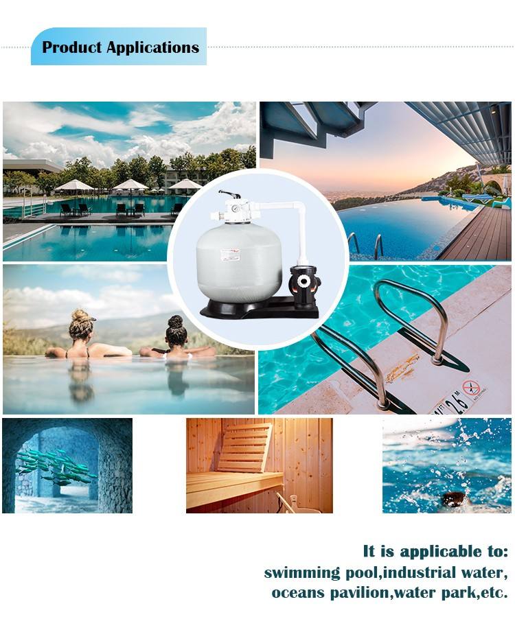 Pompe de filtre de piscine 